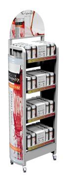 canned wine display rack